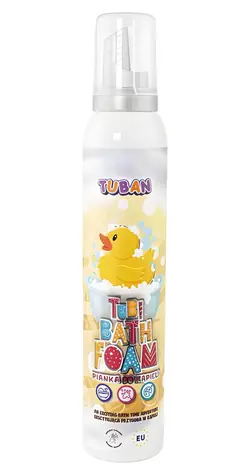 Tuban Tubi Senzorická pena žltá / Pena do kúpeľa / 200 ml