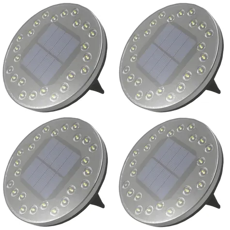 Immax CUTE / Vonkajšie solárne LED osvetlenie / 0,45 W / IP68 / 4 ks
