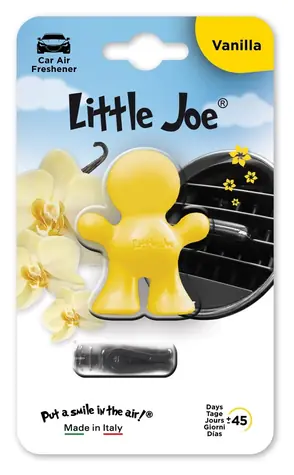 Little Joe Vanilla / Vôňa do auta / 3D figúrka / na ventilačnú mriežku / 3 ks