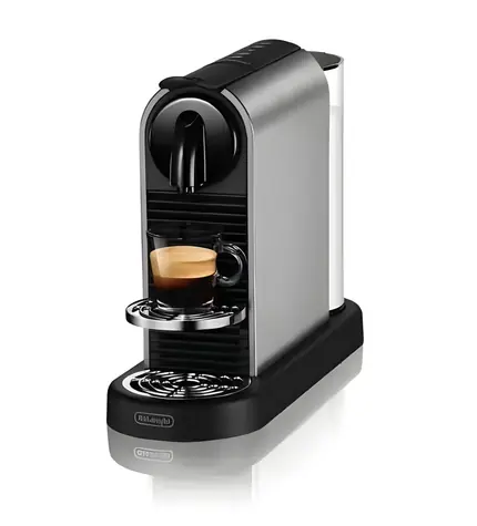 DeLonghi EN220.T Citiz Platinum titánová / Kávovar na kapsule / nespresso / 1260 W / cappuccino