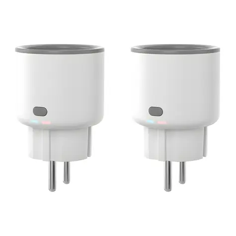 Sonoff S60ZBTPF (2 ks) / Inteligentná zásuvka / ZigBee / typ F (Schuko) / meranie spotreby / 16A