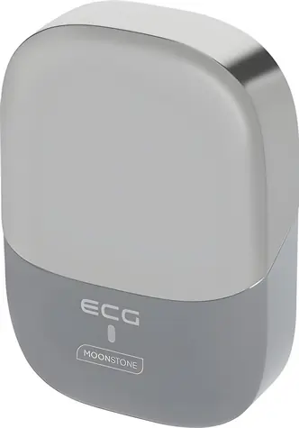 ECG ZH 2000 2Shave Moonstone / Holiaci strojček / Pánsky / 2 rotačné hlavy / USB-C nabíjanie