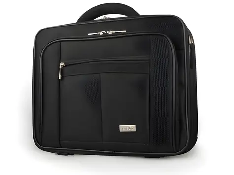 Natec NTO-0392 Boxer čierna / Taška na notebook / 15,6" / Nylon 1680D / Systém Trolley