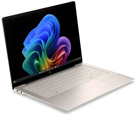 HP OmniBook Ultra 14-kd0070ncx zlatá / Notebook / 14" 3K OLED / Intel Core Ultra 7 356H / 16GB / 512GB SSD / W11 Pro