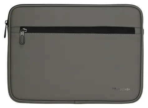 Wozinsky WPL-15 sivá / Púzdro pre notebook / 15,6" / kovový zips