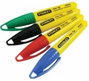 Stanley 473292 / Mini značkovač / súprava 4 ks