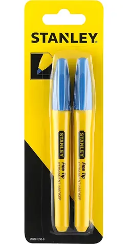 Stanley Marker Fine Tip / Popisovač / Tenký hrot / 4 ks / mix farieb