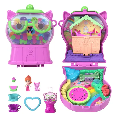 POLLY POCKET Herný set Watermelon Gumball Kitty (JKC50) / Plast / Viacfarebná / 4-8 rokov