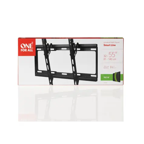 One For All SMART Tilt / Nástenný držiak TV / naklápací / do 65"