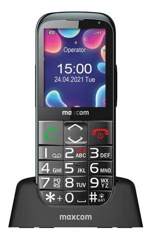 Maxcom Comfort MM724L 4G / Mobilný telefón / 2.2" / SOS tlačidlo / FM rádio / stolná nabíjačka