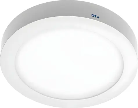 GTV ORIS PLUS biela / Stropné svietidlo / LED 19W / 1520lm / 3000K / IP20
