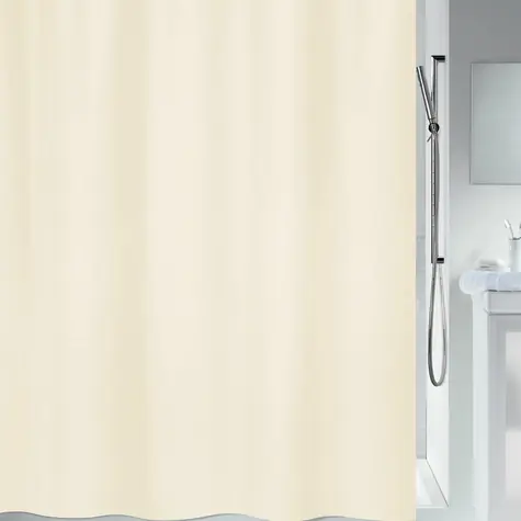 SPIRELLA Sprchový záves Primo béžový 180 x 200 cm / polyester