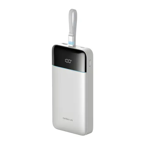 Cuktech LPB252N biela / Powerbanka / 120W / 25000mAh / vstavaný USB-C kábel