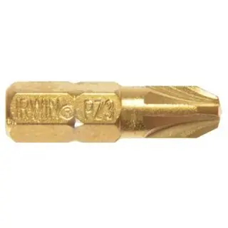 Irwin 10504335 / Bit krížový 1/4" PH3 x 25 mm / TIN / 10 ks