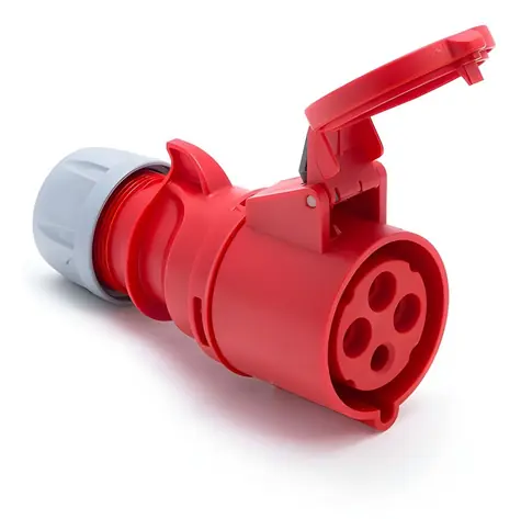 PCE Shark 214-6 / Prenosná zásuvka / 16A / 400V / 3P + Z / IP44
