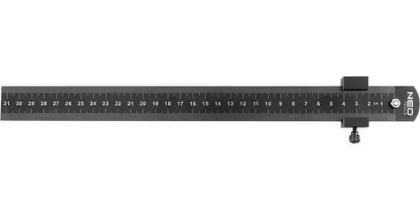 NEO Pravítko s dorazom 30 cm / Pravítko / 30 cm