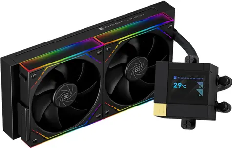 ThermalRight Core Matrix 240 Vision čierna / AIO vodný chladič CPU / 240mm / ARGB