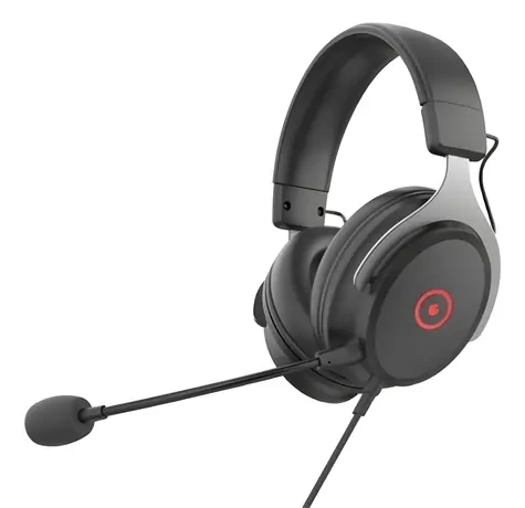 Muvit Gaming 7.1 čierna / Herné slúchadlá / mikrofón / 3.5 mm Jack