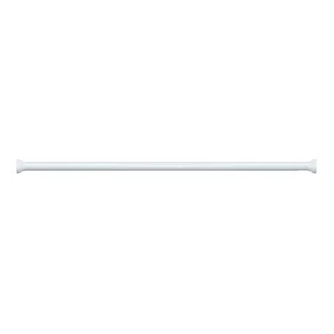 Spirella MAGIC lesklá biela / Tyč na sprchový záves / bez vŕtania / 75 - 125 cm / hliník