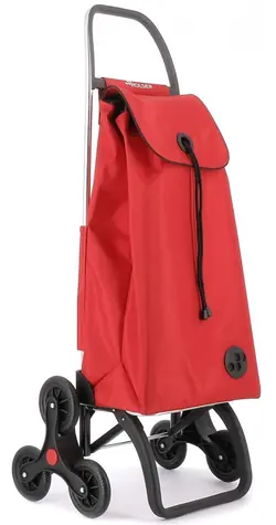 Rolser Nákupná taška I-Max MF 6 červená / 6 koliesok do schodov / objem 43 l / nosnosť 50 kg