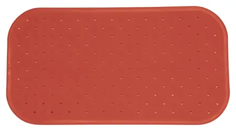 MSV CLASS Premium terakotá / Protišmyková podložka do vane / SBS kaučuk / 36 x 65 cm
