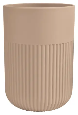 MSV GINO kelímok na zubné kefky cappuccino / plast