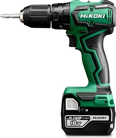 HiKOKI DV18DD WPZ / Aku vŕtačka a skrutkovač / 18V / 2x 5,0 Ah