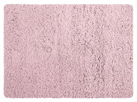 MSV MICROFIBER svetlo ružová / Kúpeľňová predložka / 50 x 70 cm / mikrovlákno / protišmyková