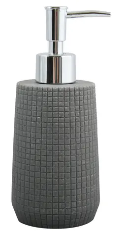 MSV NORDEN dávkovač mydla tmavo šedý / polyresin / 230 ml