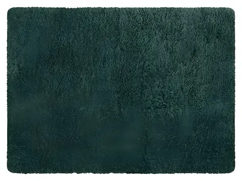 MSV MICROFIBER tmavo zelená / Kúpeľňová predložka / 50 x 70 cm / mikrovlákno / protišmyková