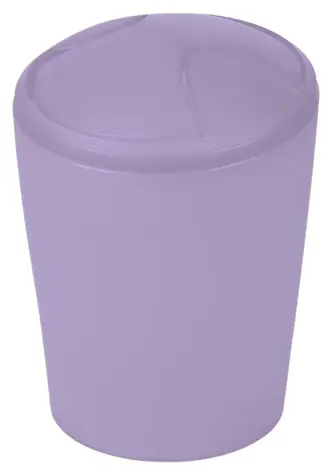 Spirella MOVE výklopný odpadkový kôš fialový / plast / 2 l