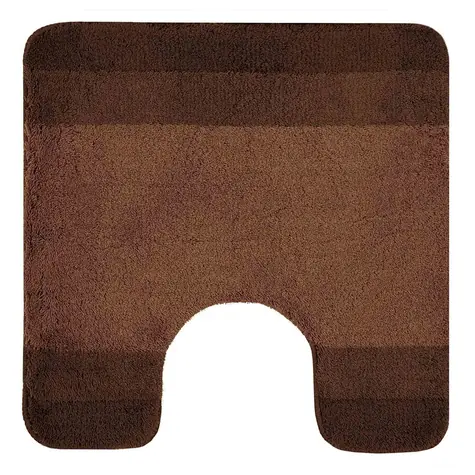SPIRELLA BALANCE kúpeľňová WC predložka hnedá / polyester / protišmyková / 55 x 55 cm
