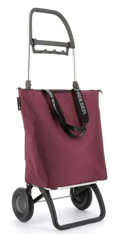 Rolser Mini Bag MF 2 Logic bordová / Nákupná taška na kolieskach / skladacia / 2 kolieska / objem 21 l