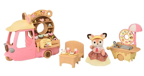 Epoch Sylvanian Families Vozík s šiškami a figúrkou / od 3 rokov