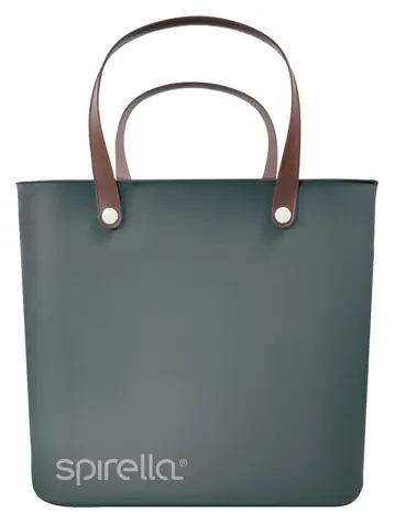 Spirella CABAS šedá / Nákupná EKO taška / 25 l / recyklovaný polypropylén