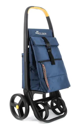 Rolser M Clec Termo Polar 8 PLUS modrá / Nákupná taška na kolieskach / objem 43 l / nosnosť 50 kg