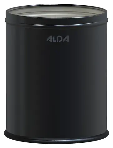 ALDA Room Basket čierna / Odpadkový kôš / 7 l / lakovaná oceľ