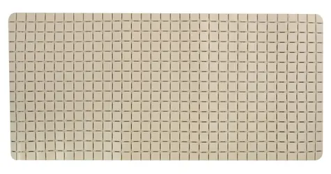 MSV protišmyková podložka do vane QUADRO Premium béžová / SBS kaučuk / 36 x 76 cm