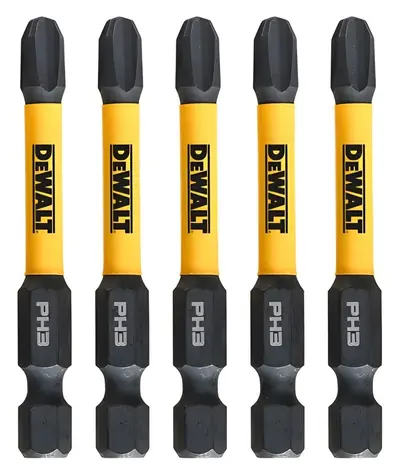 DeWalt Súprava bitov PH3 / 5 ks / 57 mm / Extreme Torsion