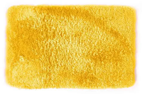 Spirella FINO kúpeľňová predložka 60 x 90 cm žltá / mikrovlákno / protišmyková