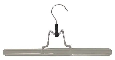 MSV ANTI-SLIP ramienko na sukne a nohavice šedo-hnedé / oceľ potiahnutá plastom / 30 cm