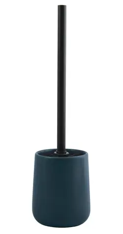 MSV MAONIE matne petrolejová / WC kefa / S keramickou nádobou / 10,4 x 38,8 cm