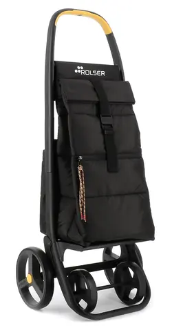 Rolser Clec Termo Polar 8 PLUS čierna / Nákupná taška na kolieskach / 43 l / nosnosť 50 kg
