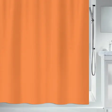 SPIRELLA Sprchový záves Primo svetlo oranžová / 120 x 200 cm / Polyester