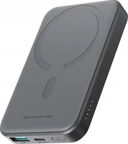 Joyroom JR-W020 Mini čierna / Powerbanka / bezdrôtová / MagSafe / 10000mAh