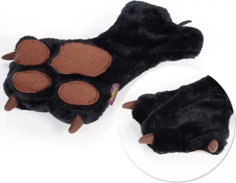 Plyšová hračka pre psov Africké labky / Hračka pre psov / Šuštiace fólie / 30 cm