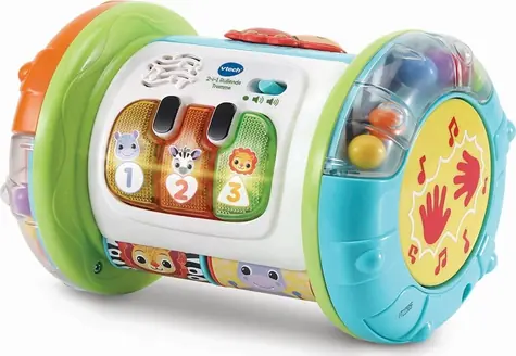VTech Hudobný bubienok malého objaviteľa 2 v 1 / Interaktívna hračka