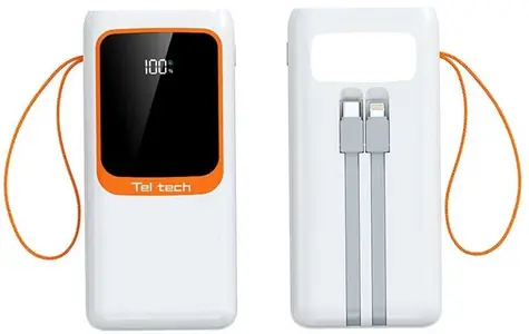 Teltech TT-PB50 biela / Powerbanka / 50 000 mAh