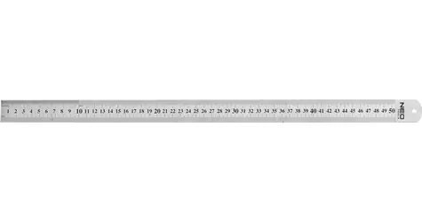 NEO Oceľové pravítko 50 cm / Pravítko / Nerezová oceľ