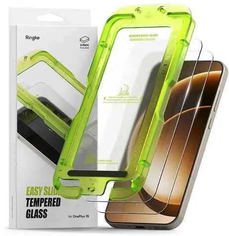 Ringke Easy Slide 2-Pack / Ochranné sklo / OnePlus 15 / Číre / 2 ks